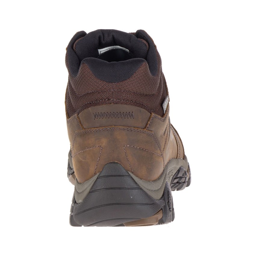 Bottes Merrell Moab Adventure Mid Waterproof Marron Foncé Homme | S.V.WVAI